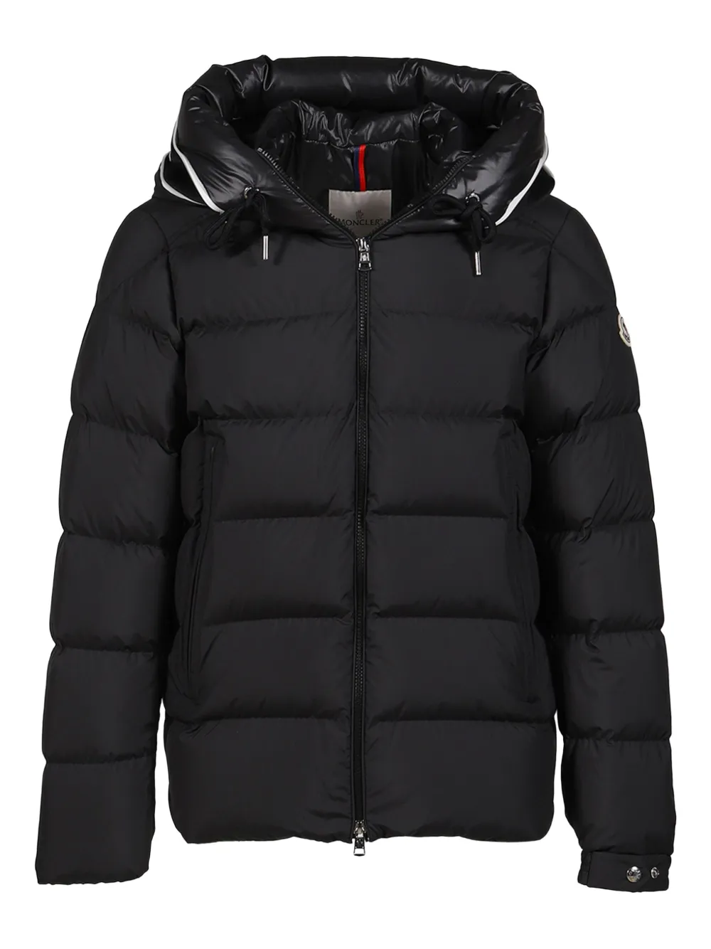 

Стеганая куртка с капюшоном MONCLER, черный