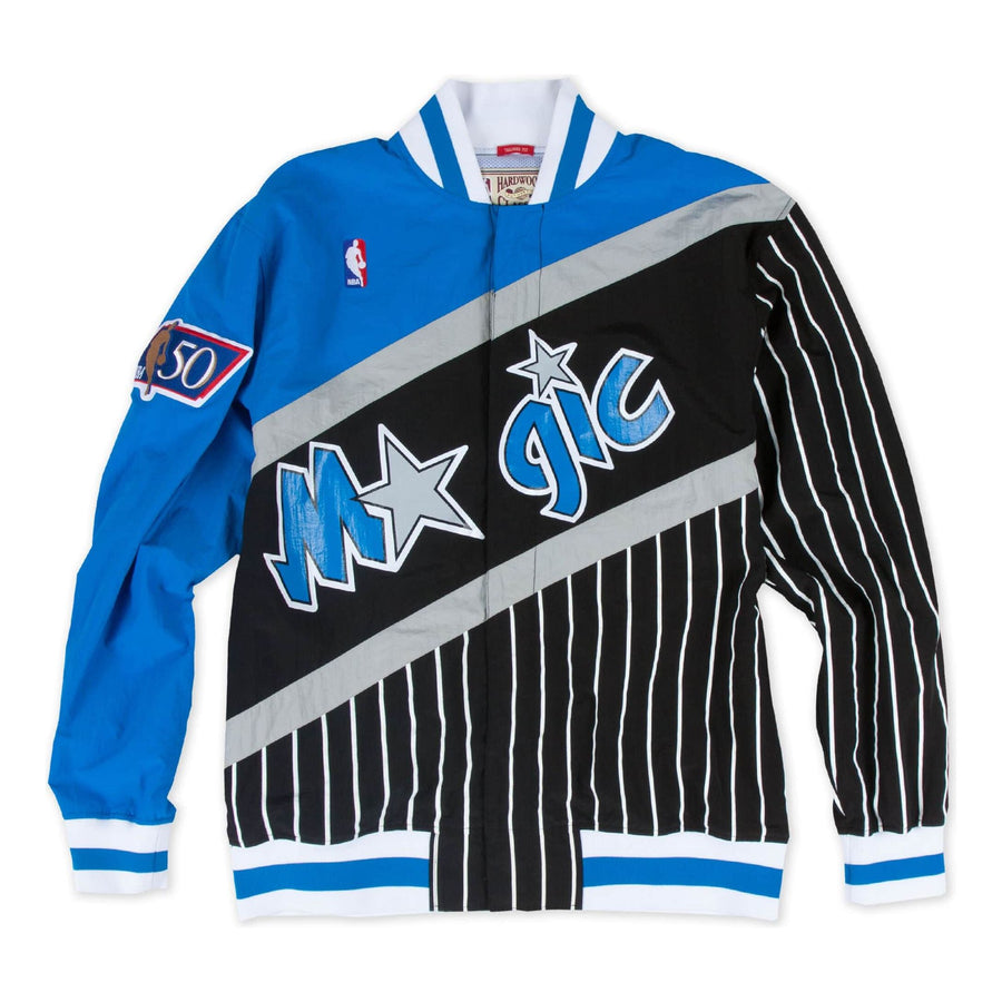 

Куртка Mitchell & Ness x NBA Orlando Magic 1996-97 Warm Up Jacket 'Blue Black', черный