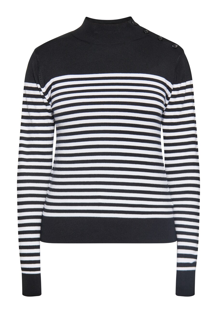 

Тонкий вязаный свитер usha BLACK LABEL Sweater, черный