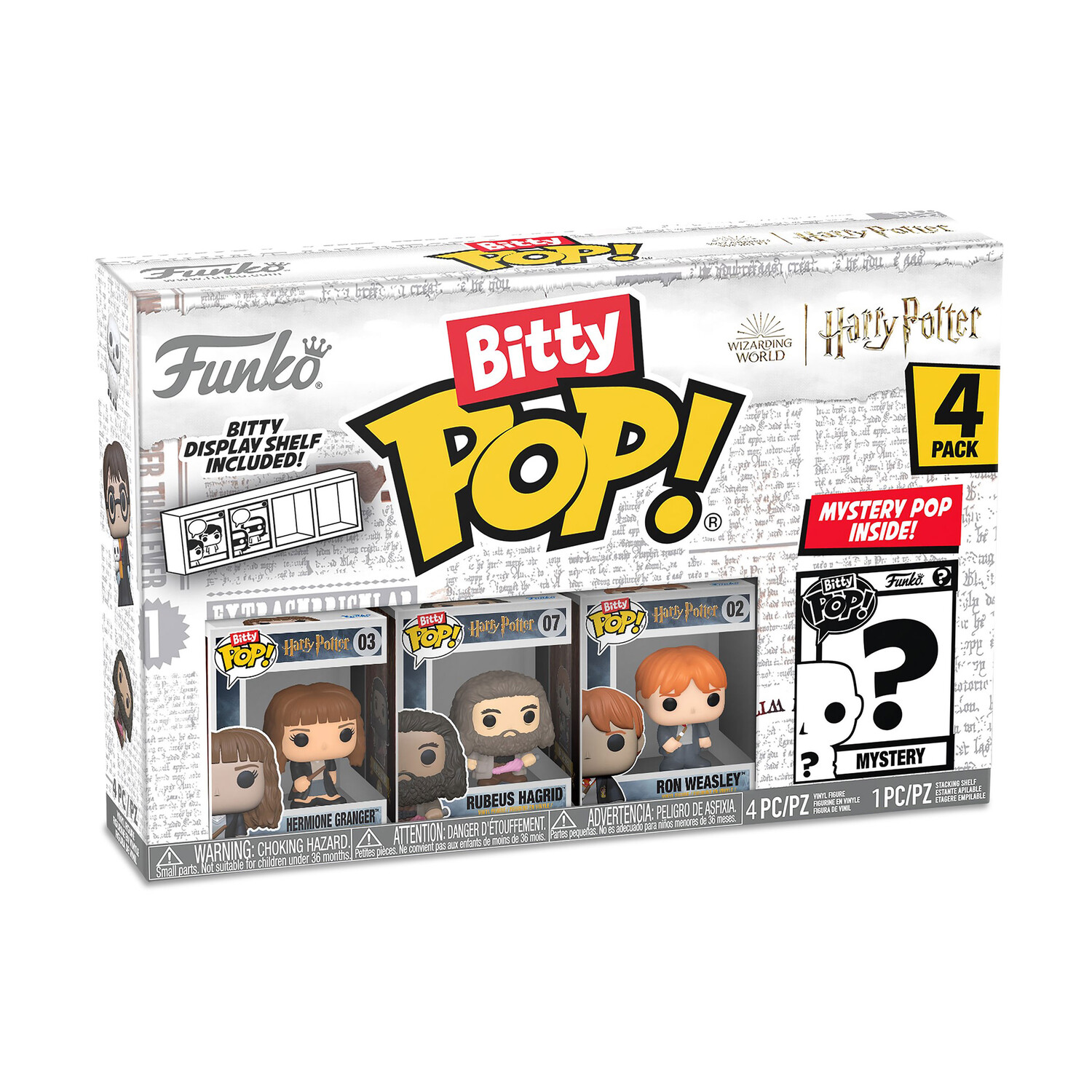 

Гарри Поттер - Набор из 4 фигурок Funko Bitty Pop, серия 2