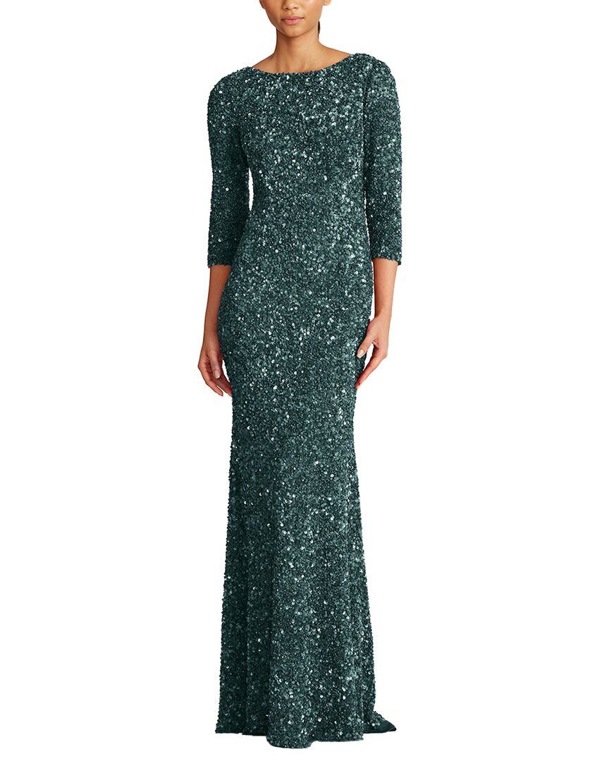 

Тиа блестящее платье Theia, зеленый