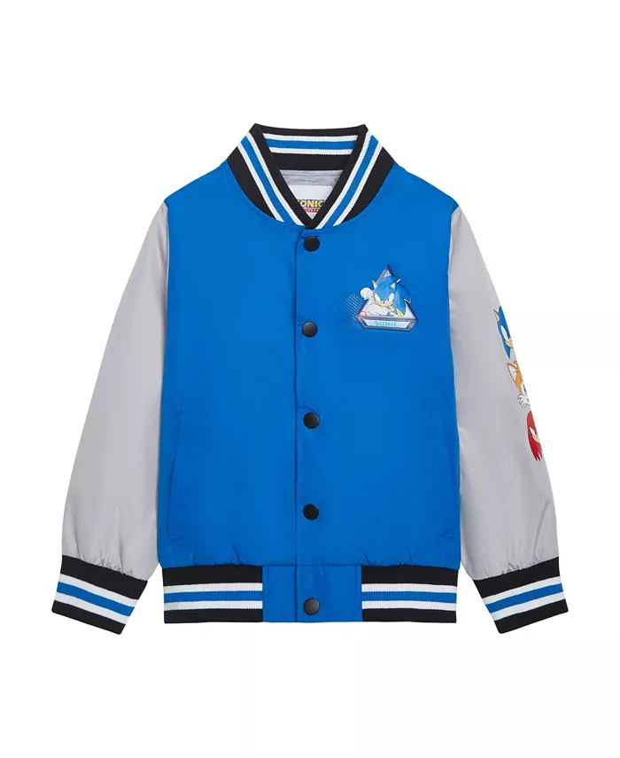 

Ветровка для мальчиков Varsity Jacket SEGA Sonic the Hedgehog, синий
