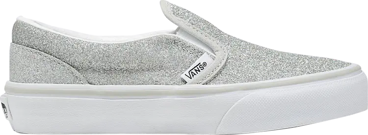 

Кроссовки Classic Slip-On V Kids 'Glitter - Silver', серебряный