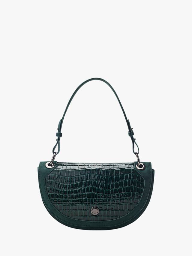 

Филиппа изогнутая кросс-боди сумка Moda in Pelle, Green