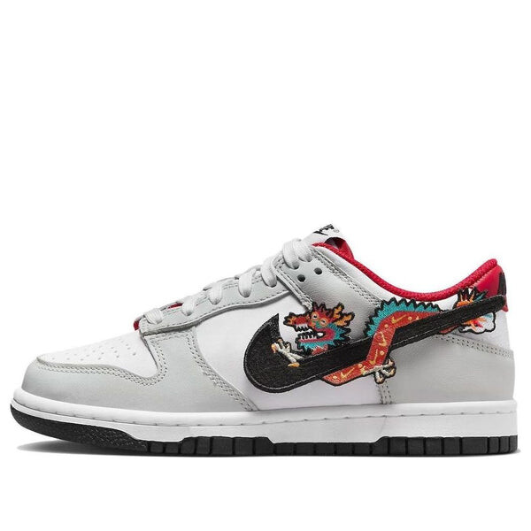 

Кроссовки (GS) Nike Dunk Low 'Year of the Dragon', белый