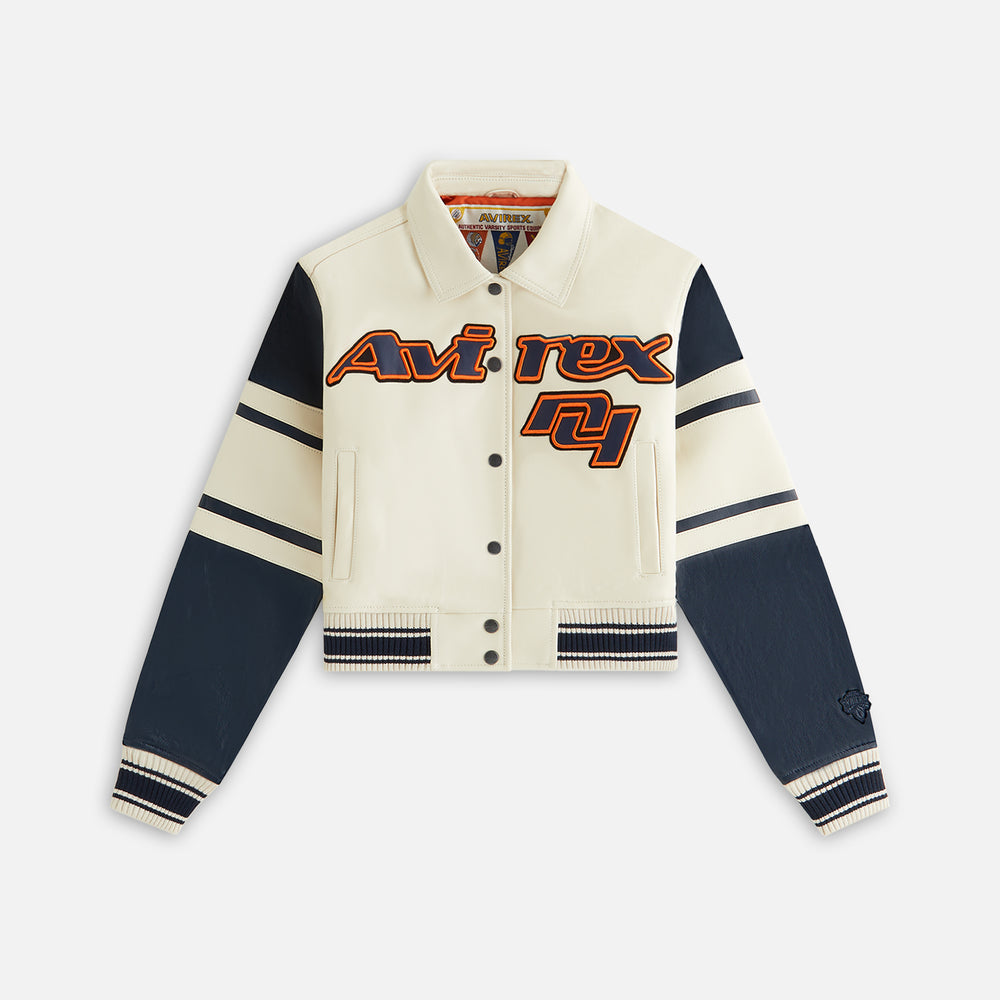 

Куртка Kith Women & AVIREX for the New York Knicks Icon Jacket, цвет Sandrift