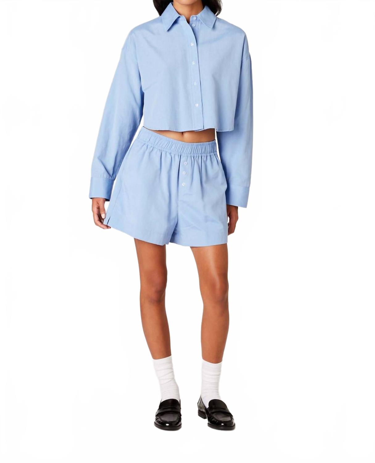 

Гайак рубашка в барвинковом цвете NIA, Periwinkle