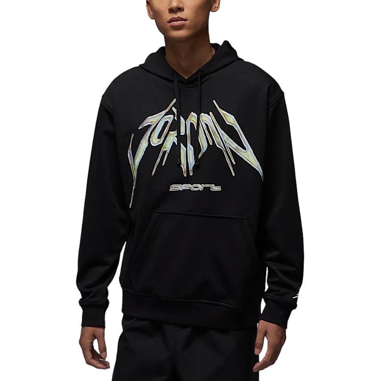 Jordan Спортивная толстовка FW24 мужская Black/White — фото 3