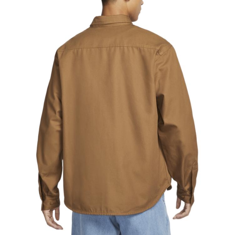 Футболка Unisex Light UK Brown/White Nike, Light British Umber/White — фото 4