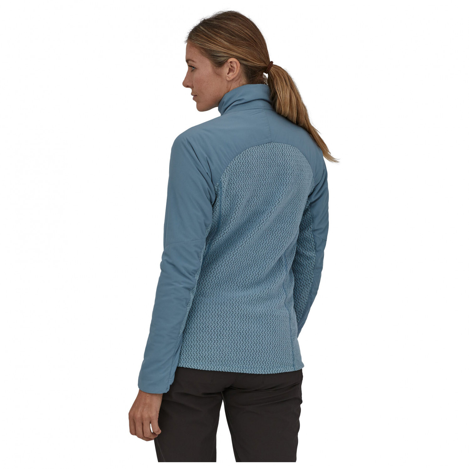 Куртка из синтетического волокна Patagonia Women's Nano Air Light Hybrid, черный — фото 3