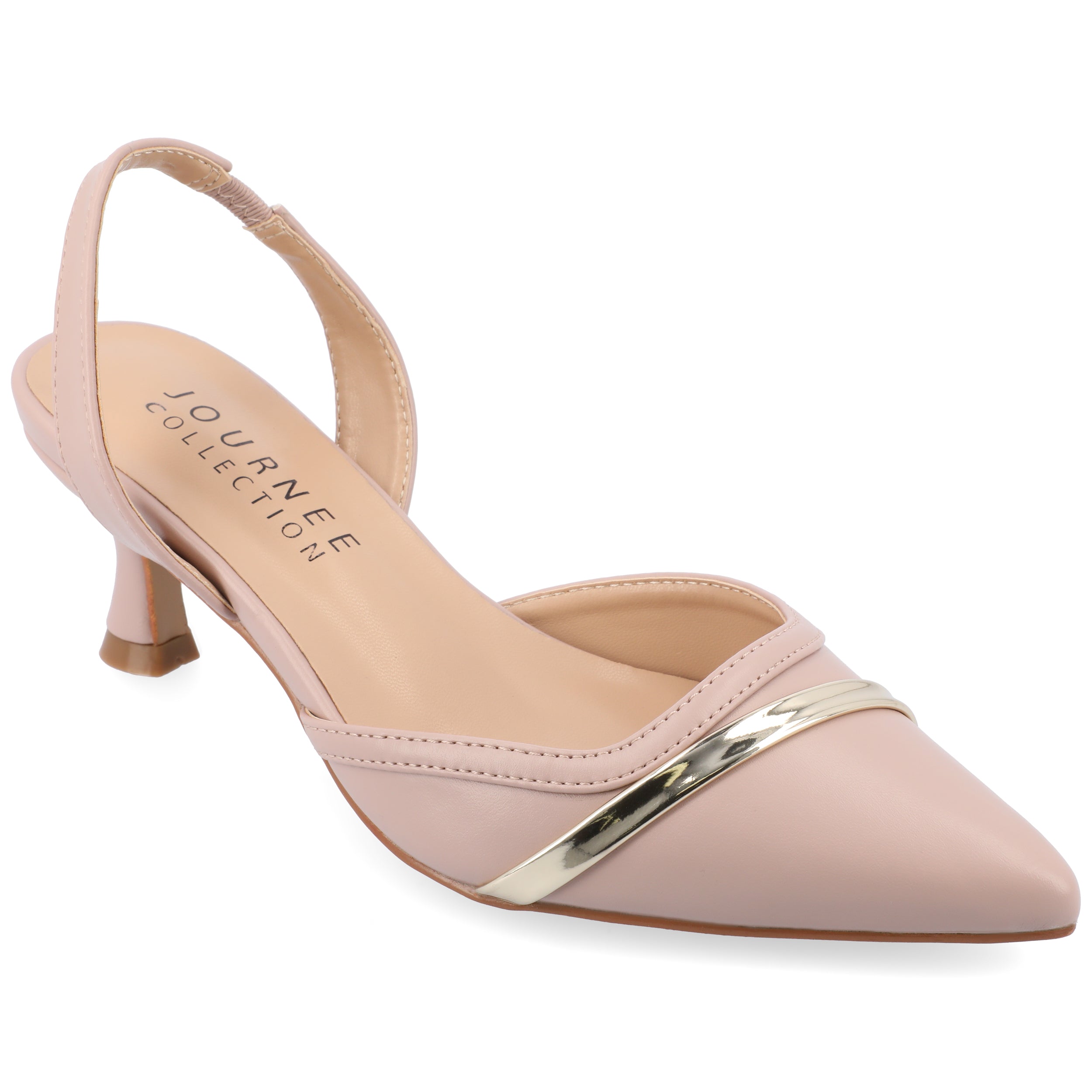 Женские туфли-лодочки Nellia Wide из коллекции Journee, красный
