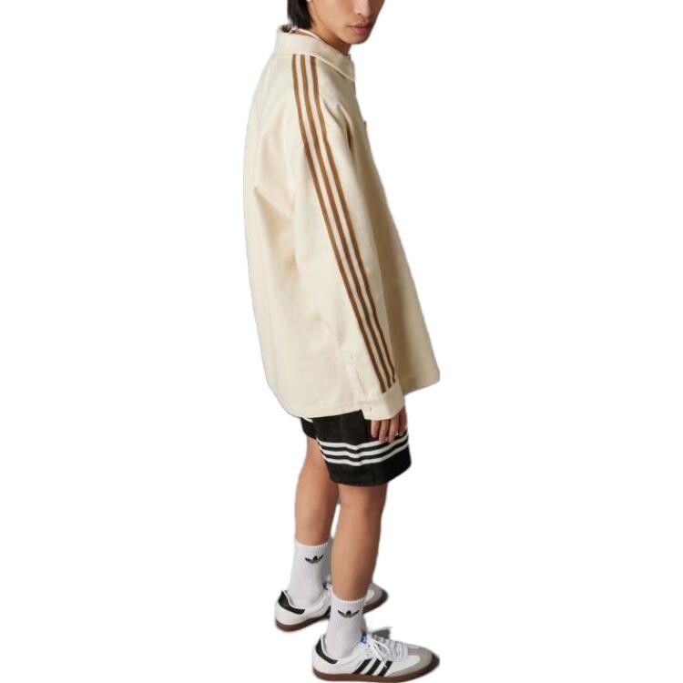 SS23 Adicolor 70s Retro Series куртка мужская бежевая Adidas Originals, цвет Apricot Cream — фото 4