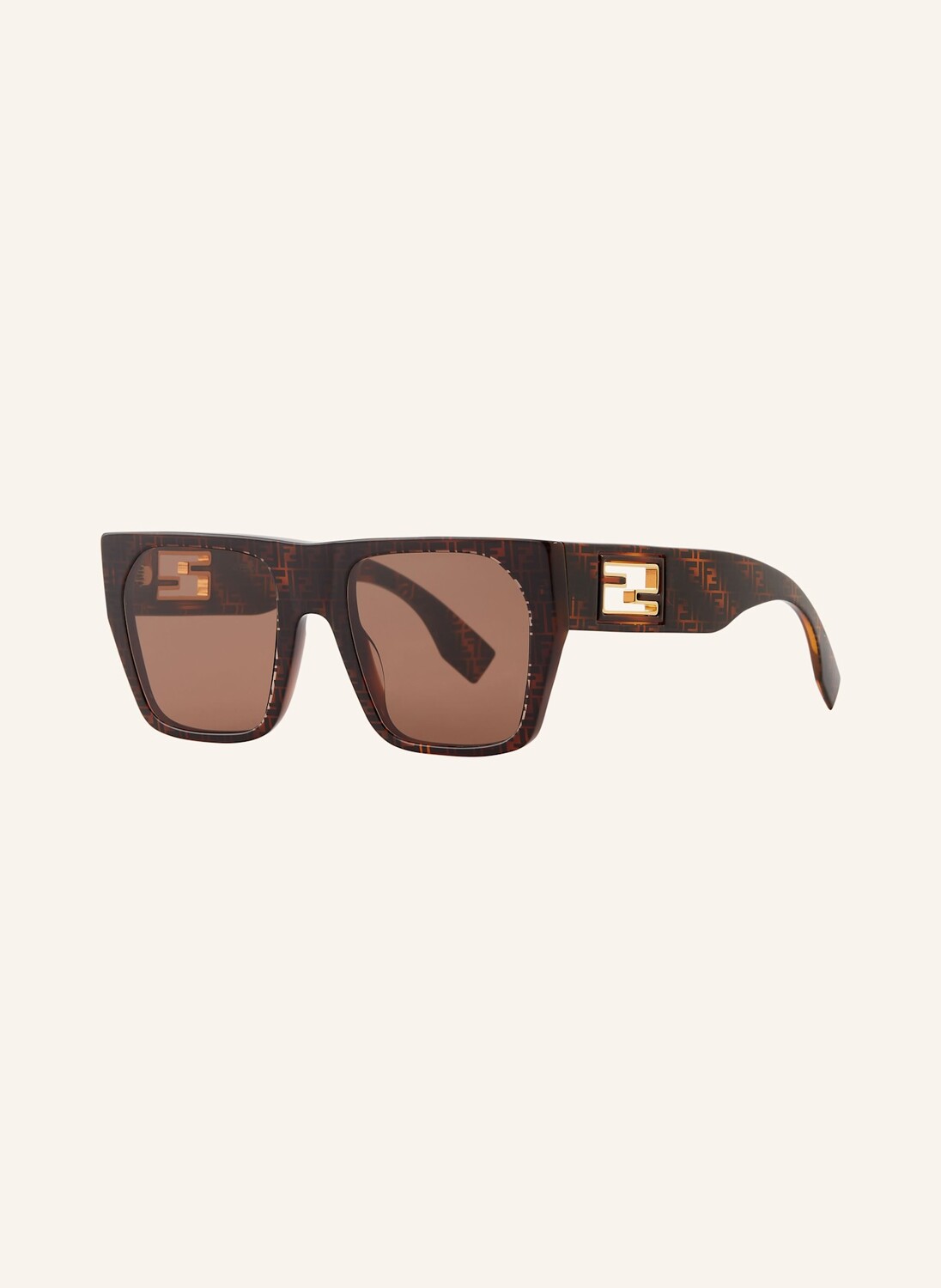 

Солнцезащитные очки fe40124i FENDI, гавана/коричневый