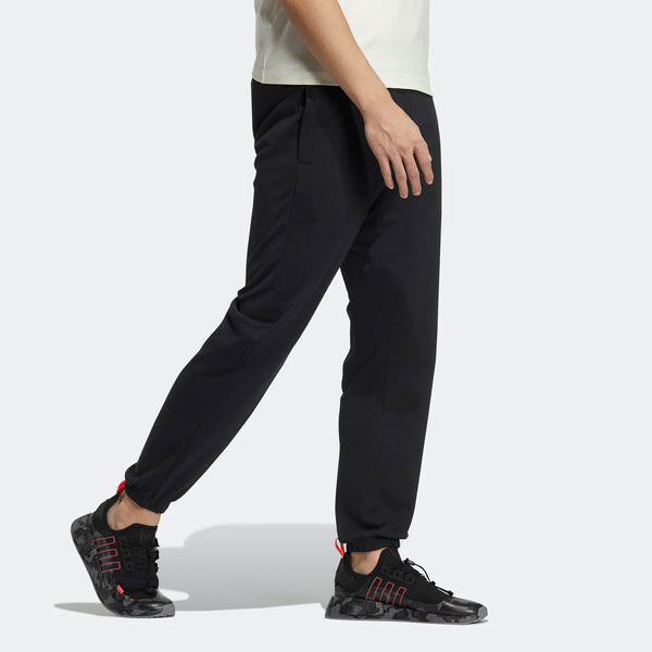 Спортивные штаны Men's adidas originals SS22 Logo Solid Color Breathable Casual Sports Pants/Trousers/Joggers Black, мультиколор — фото 4