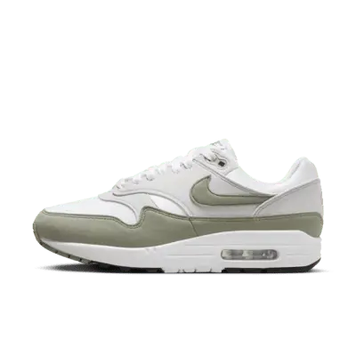 

Кроссовки Nike Air Max 1, цвет White/Neutral Grey/Black/Light Army