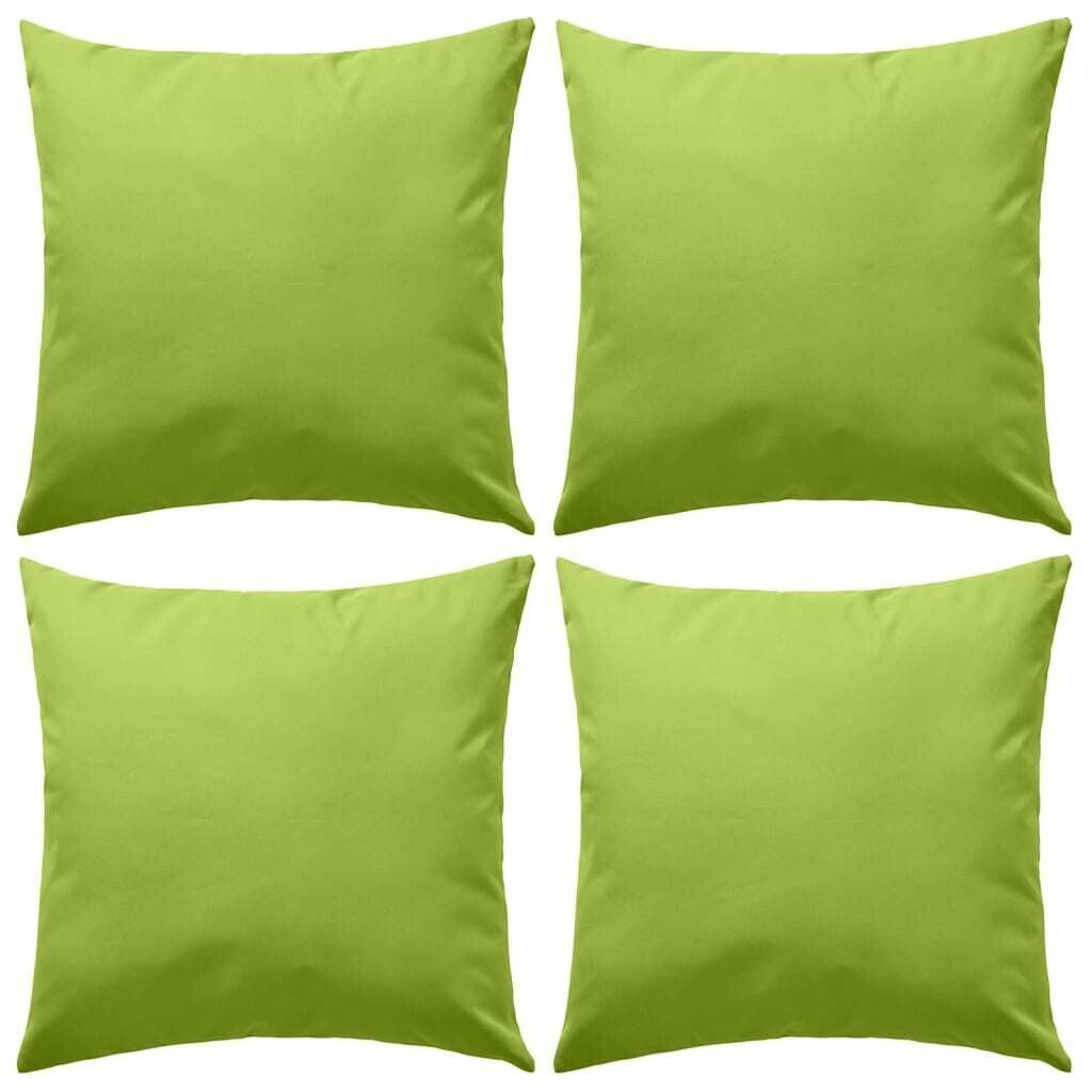 

Садовые подушки 4 штуки 45 х 45 см яблочно-зеленые DKD HOME DECOR