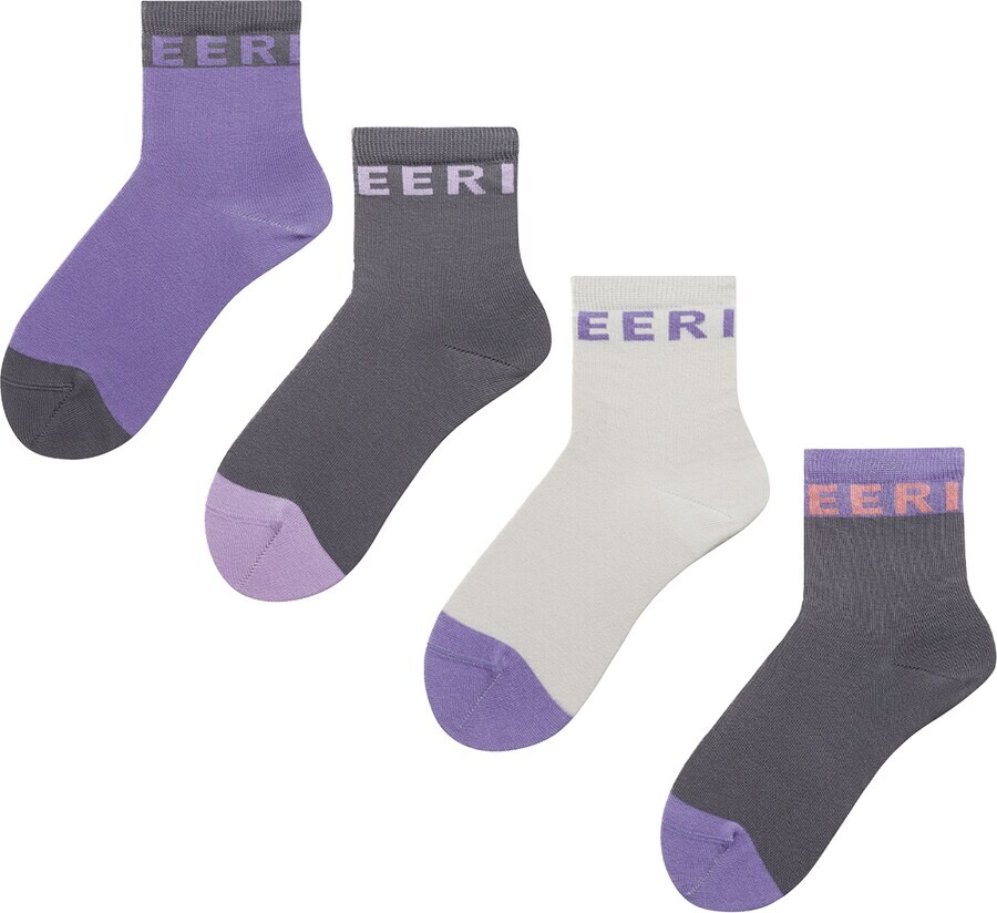 

Носки CHEERIO* Socks Chill Buddy, цвет Graphite/Greige/Purple