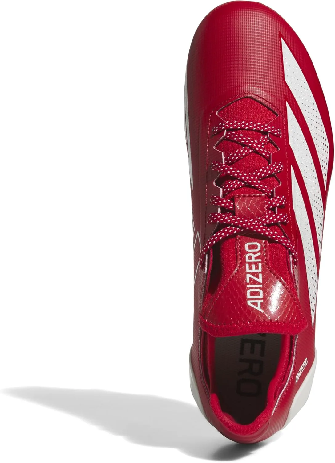 Мужские кроссовки Adidas Adizero Electric.1 для американского футбола, красно-белый — фото 4
