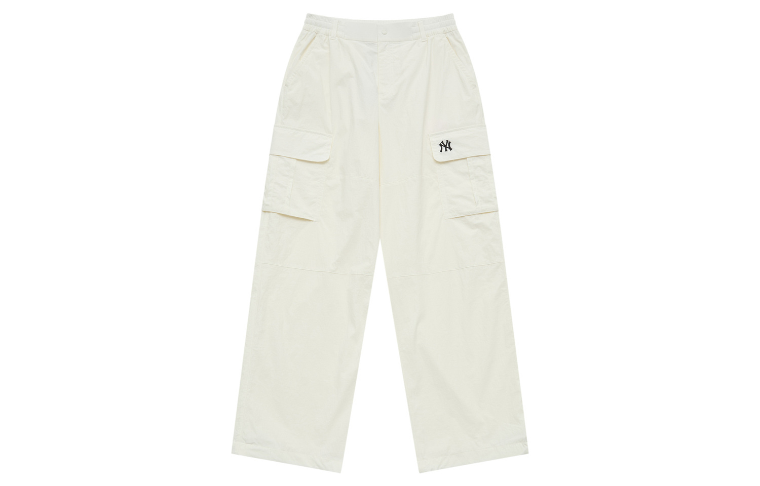 

Нью-Йорк Янкиз Бэйсик Коллекшн SS25 карго штаны унисекс айвори уайт MLB, слоновая кость