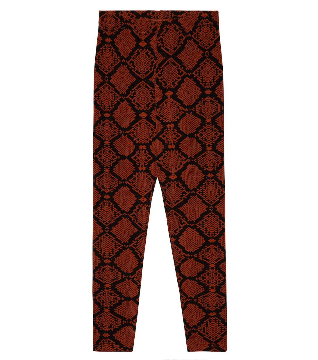 

Леггинсы со змеиным принтом Mini Rodini, коричневый