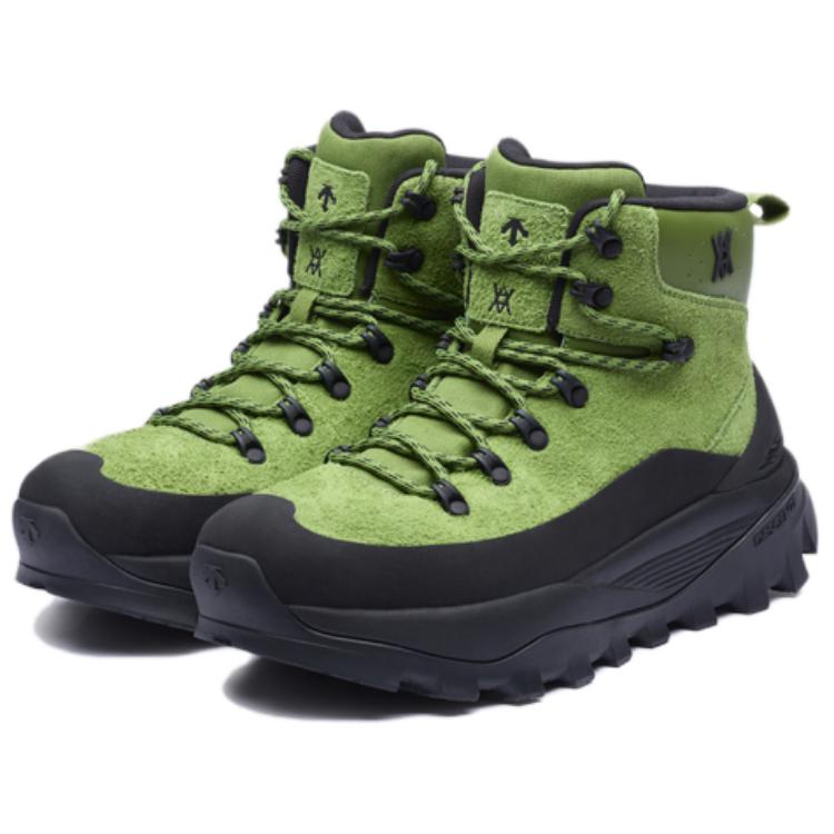 DANIEL ARSHAM x SKI STYLE высокий кроссовок мужской DESCENTE, gn-зеленый — фото 3