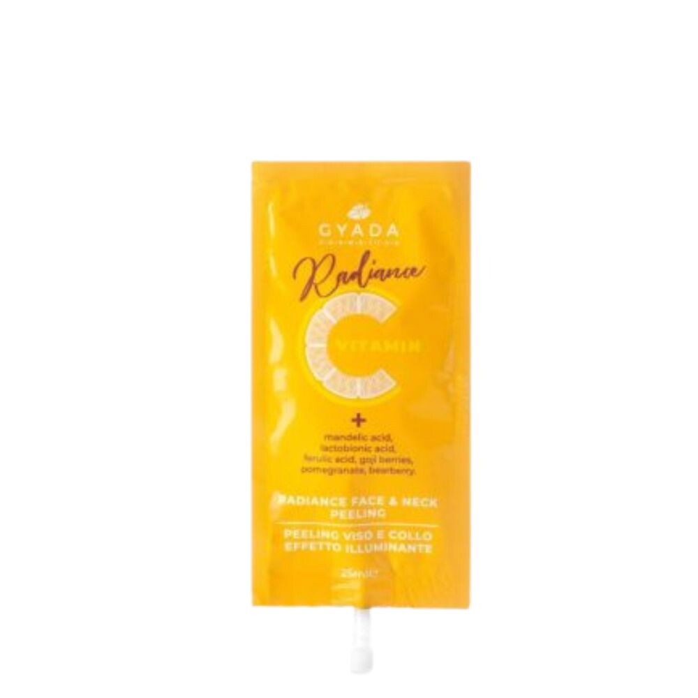 

Скраб для лица Radiance peeling viso e collo illuminante Gyada cosmetics, 25 мл
