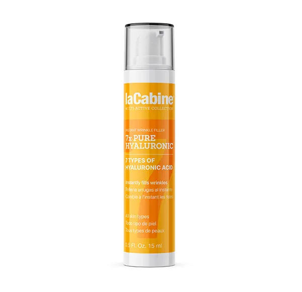 

Мгновенный заполнитель морщин 7x Pure Hyaluronic Lacabine, 15 ml