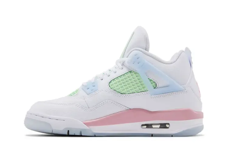 Кроссовки Air Jordan 4 Retro GS 'Valentine's Day' 2026, белый — фото 3