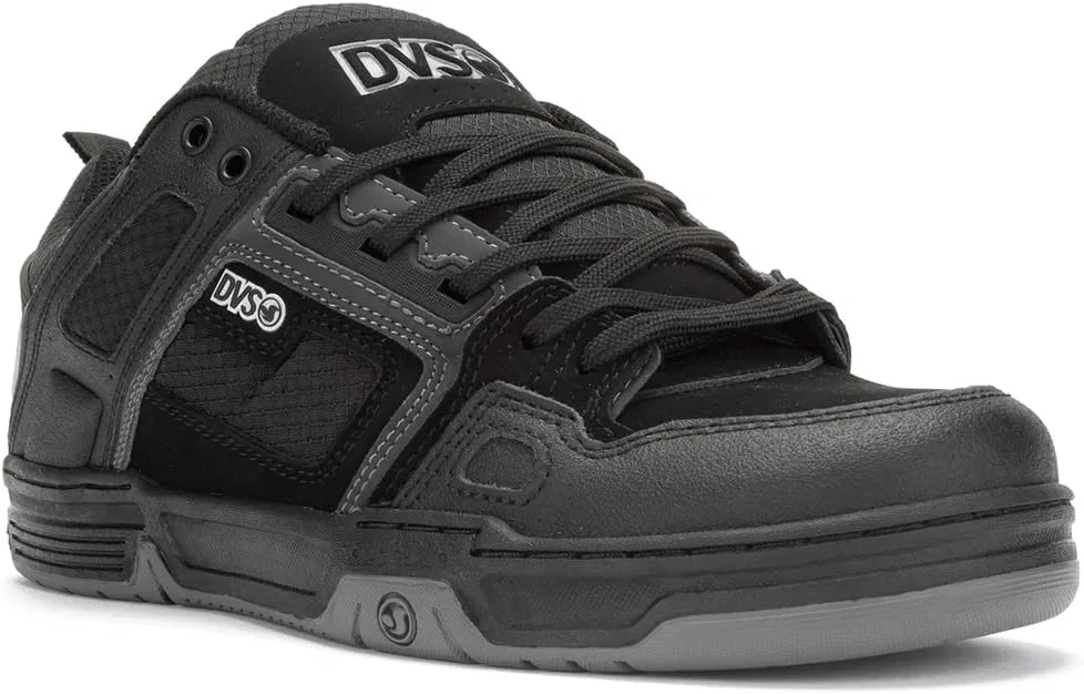 Мужские кроссовки DVS Comanche, черно-зеленые, низкие