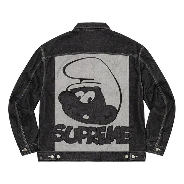 

Куртка fw20 week 1 denim jacket 'black' Supreme, черный