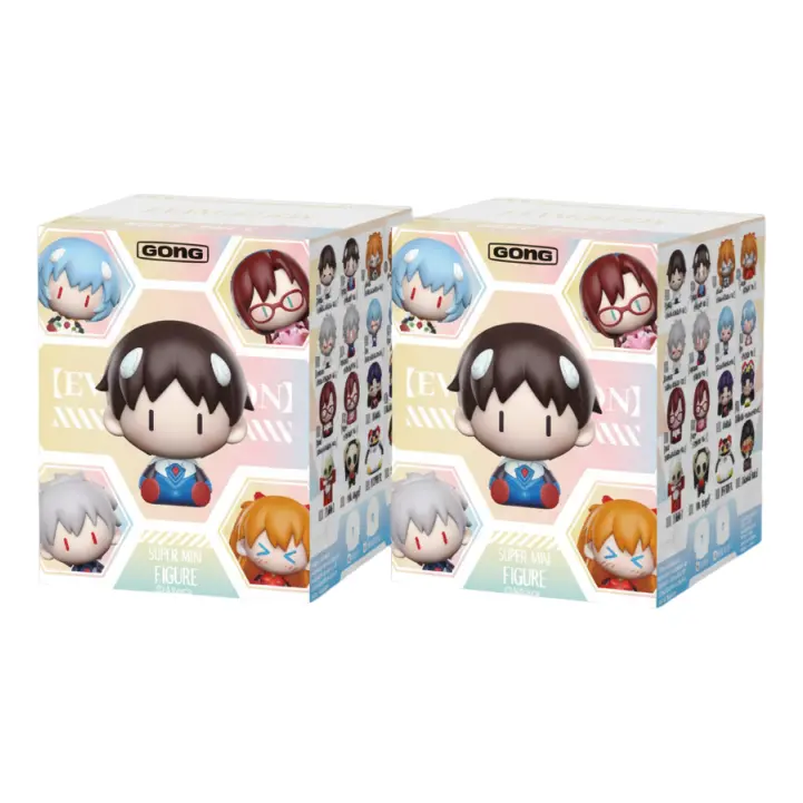 

Набор мини-фигурок Pop Mart Evangelion Super Mini Figure в запечатанных коробках (2 непрозрачные коробки)