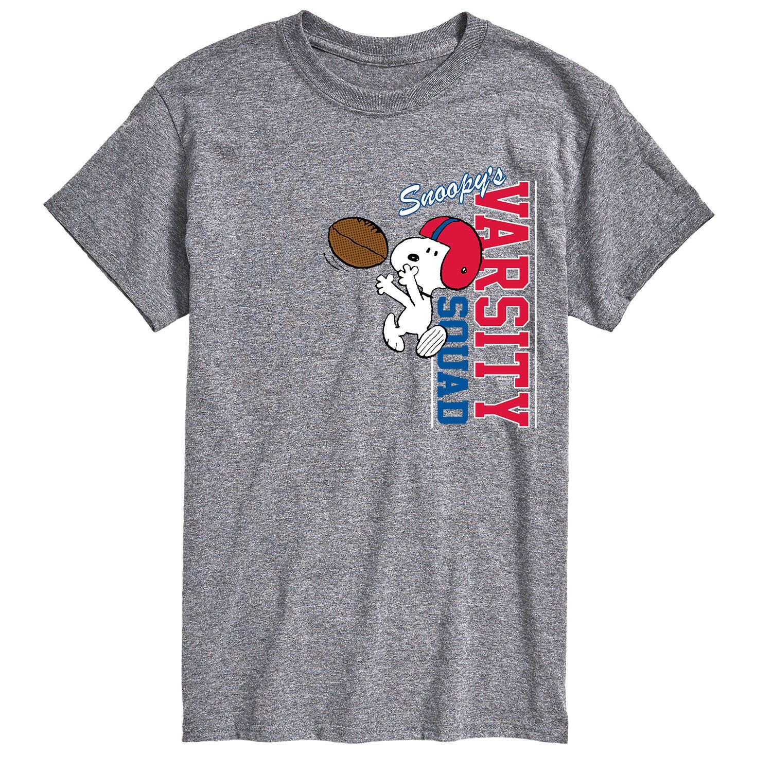 

Мужская футболка Peanuts Varsity Squad Licensed Character