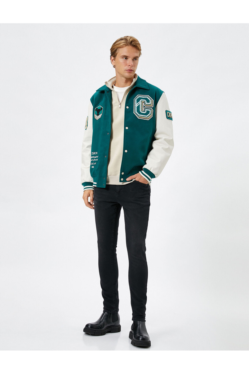 

Джинсы Super Skinny Fit - Justin Jean Koton, черный