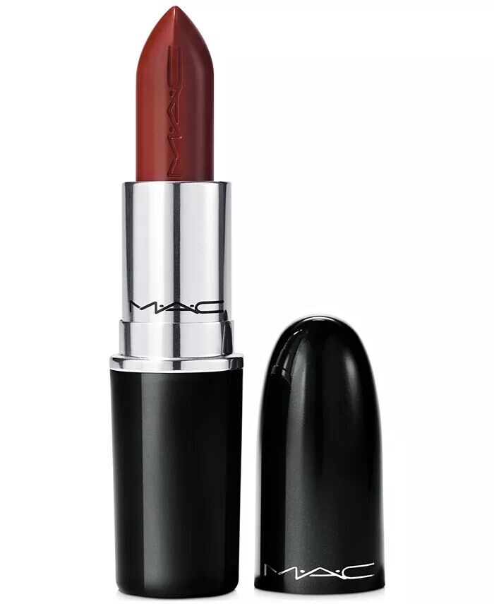 

Сияющая губная помада из люстрегласа Mac, цвет Spice It Up! (brown berry)