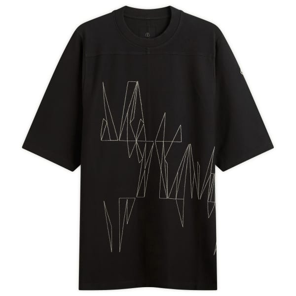 

Футболка с коротким рукавом Rick Owens X Moncler Jumbo, черный