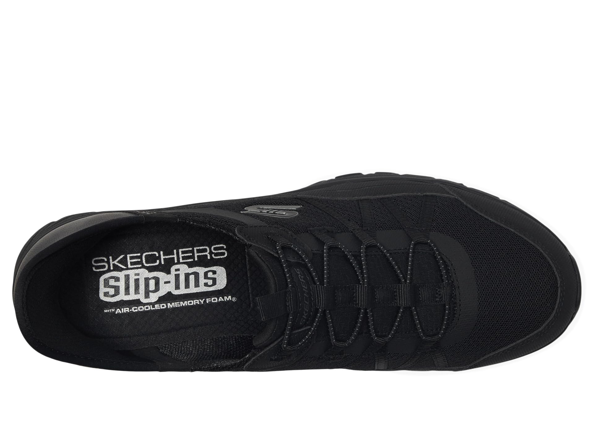 Кроссовки SKECHERS Gratis Sport Leisurely Hands Free Slip-Ins, черный — фото 2