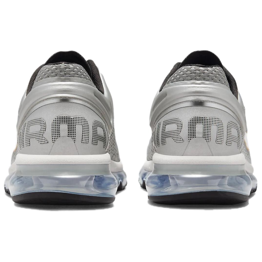 Кроссовки Air Max 2013 мужские с низким верхом, серебристые Nike — фото 4