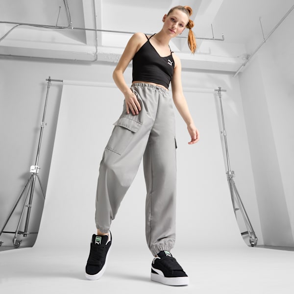 Женские кроссовки Suede Xl Puma, черный — фото 3