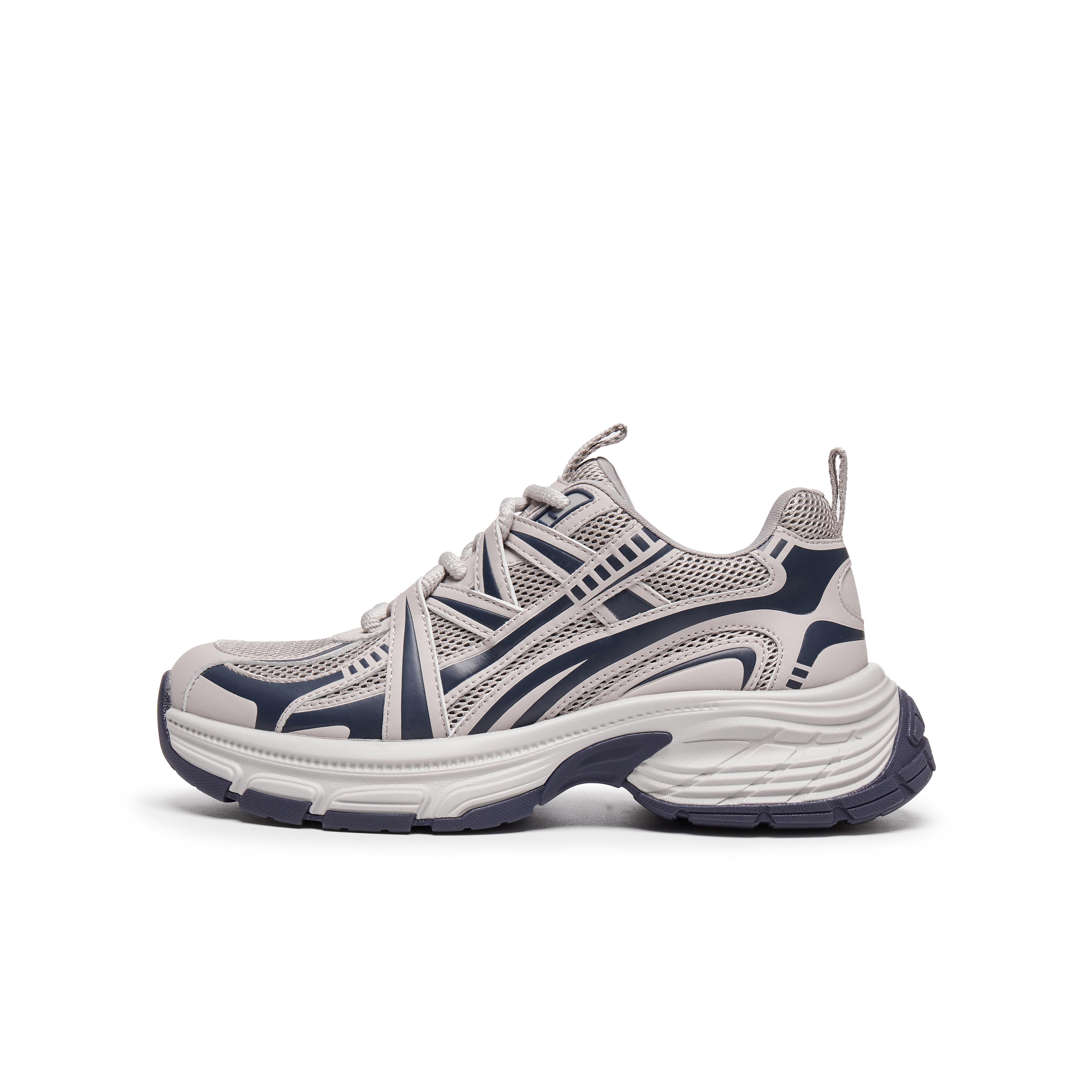 

Кроссовки Mecha Shoes первого поколения, увеличивающие рост. Износостойкие низкие кроссовки с массивным верхом для мужчин Teenmix, Gray Blue