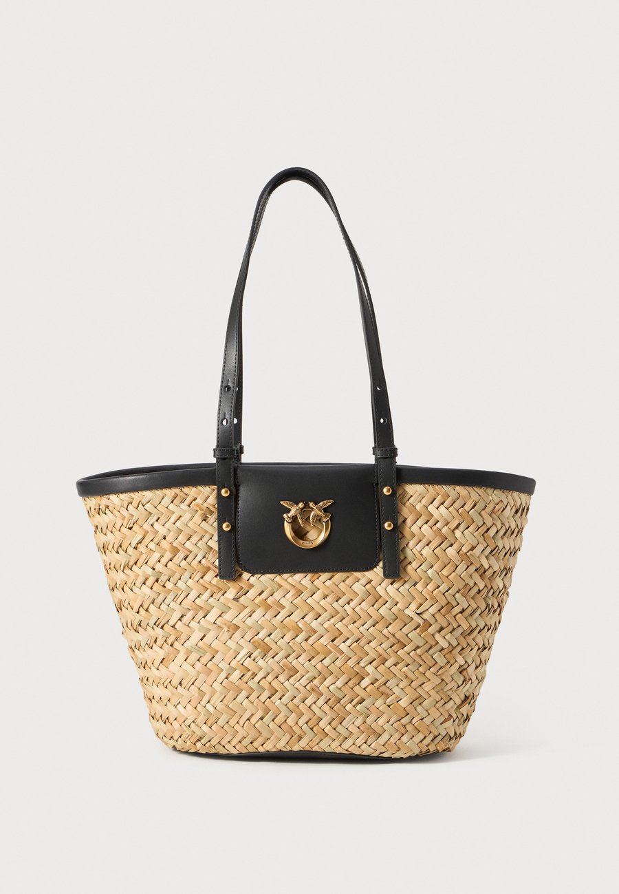 

Сумка-шоппер Pinko LOVE SUMMER, Nero/Antique Gold-Coloured/Black