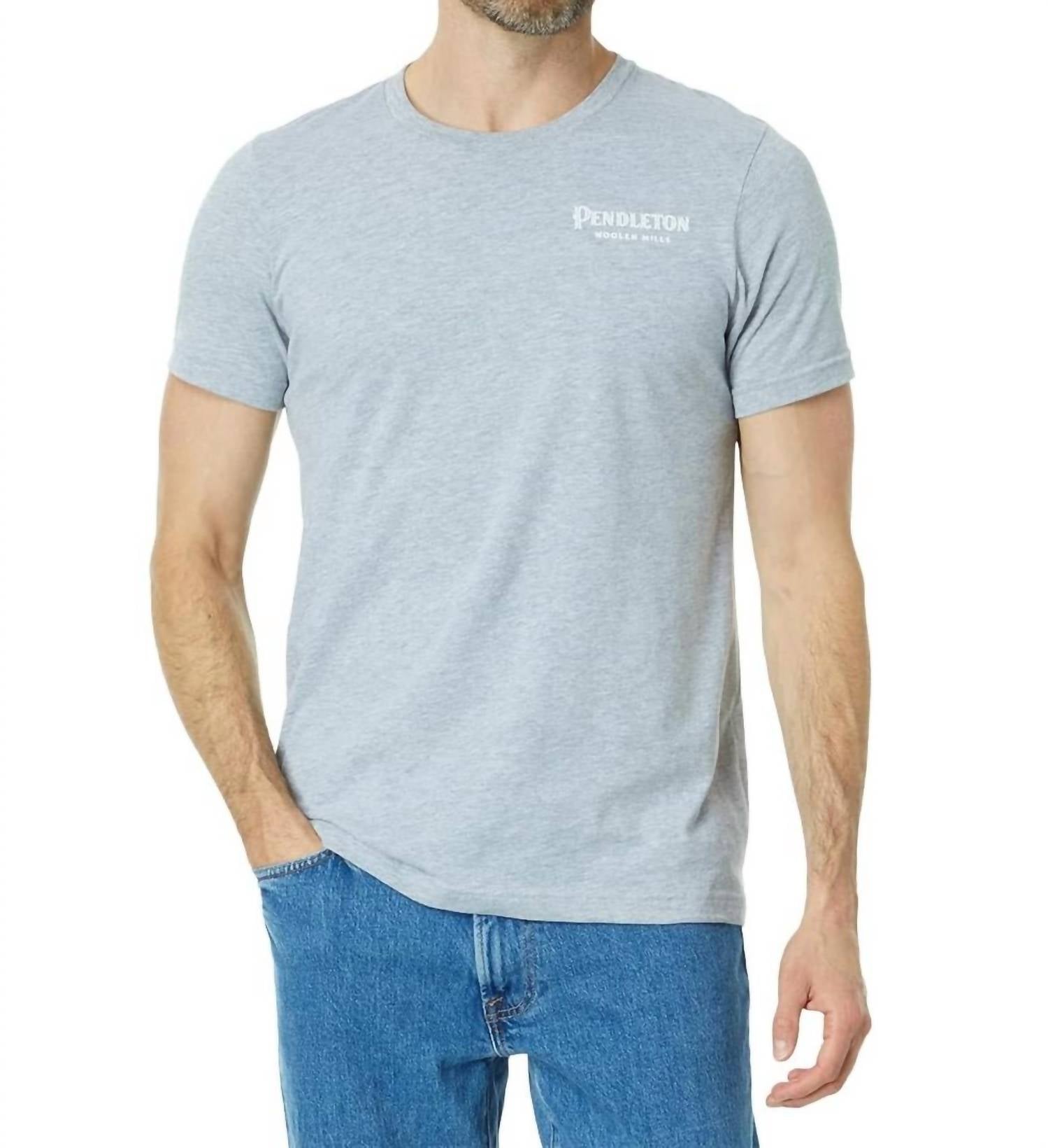 

Мужская футболка Lobo Diamond Graphic Tee цвета Heather PENDLETON