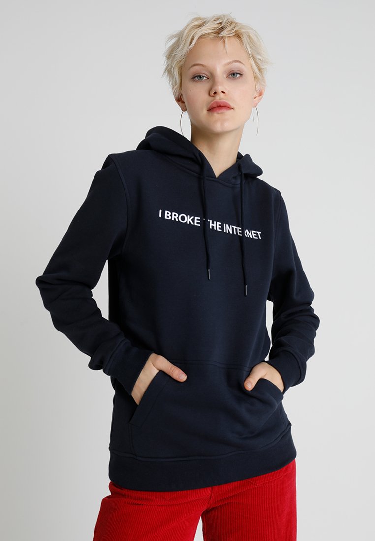 

Толстовка LADIES I BROKE HOODY Merchcode, темно-синий