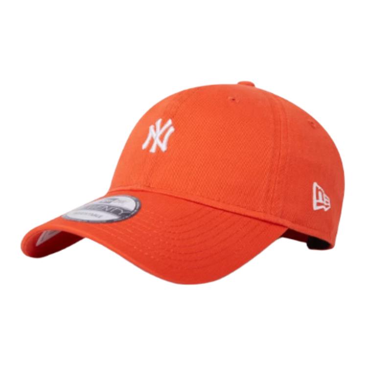 

New Era Хлопковая бейсболка унисекс оранжевая, Orange