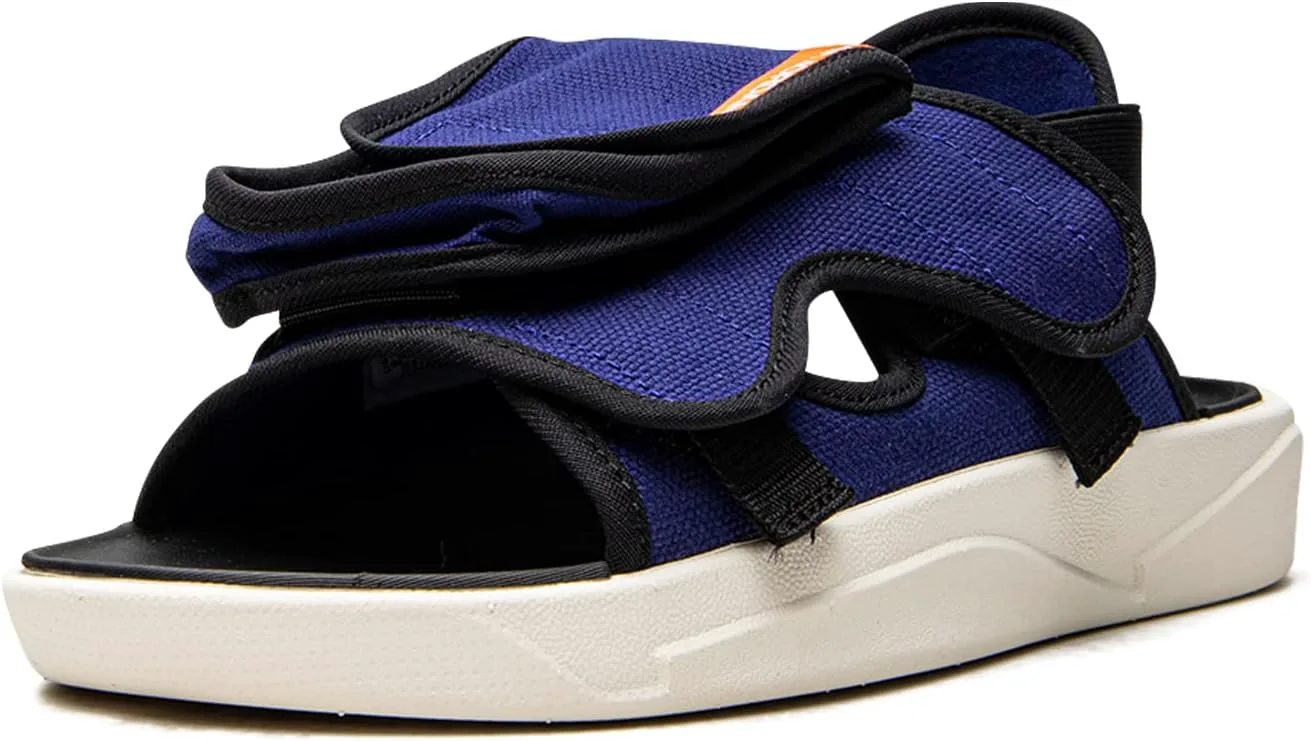 Jordan Mens Jordan LS Slide CZ0791 400 Deep Royal Blue - Size Nike, синий/оранжевый — фото 4
