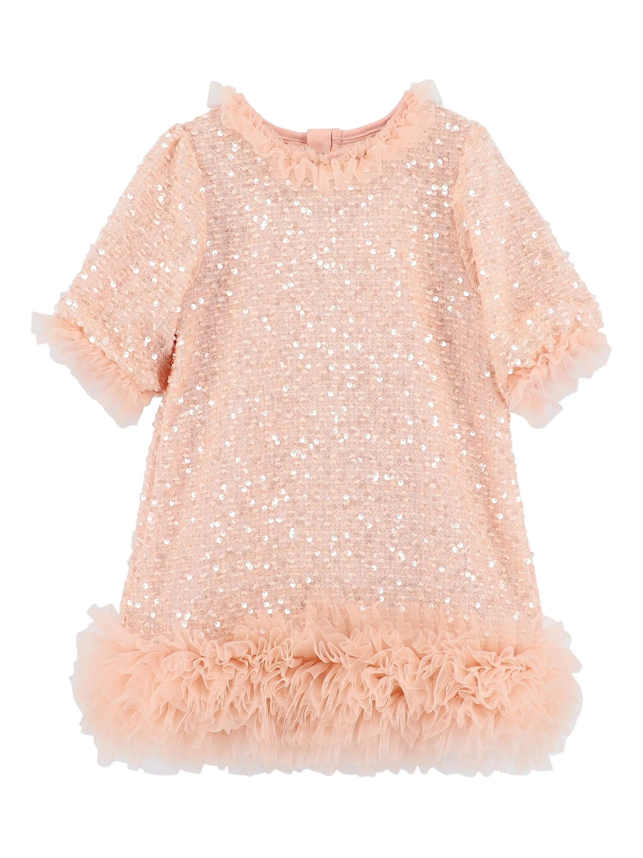 

Платье с пайетками и оборками Angel'S Face Kids, розовый