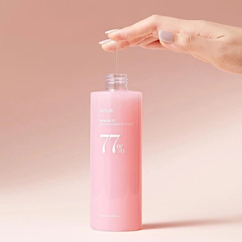 Тоник Anua — Peach % Niacin Essence Toner - увлажняющий, 250 мл — фото 3