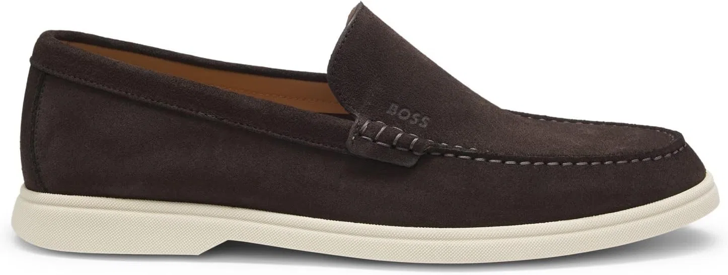 Лоферы Hugo BOSS Sienne, темно-коричневый