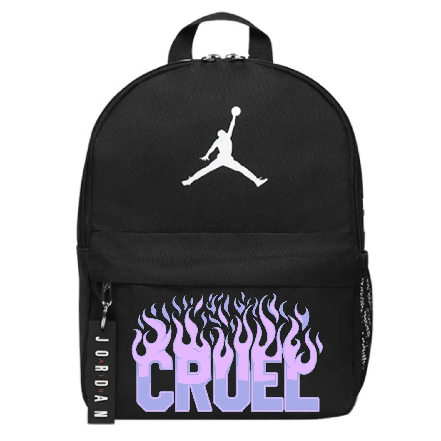 

Jordan Полиэстеровый рюкзак обычный унисекс черный, Cruel