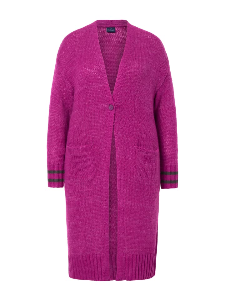 

Спортивная куртка LAURASØN Strickjacke, цвет orchidee