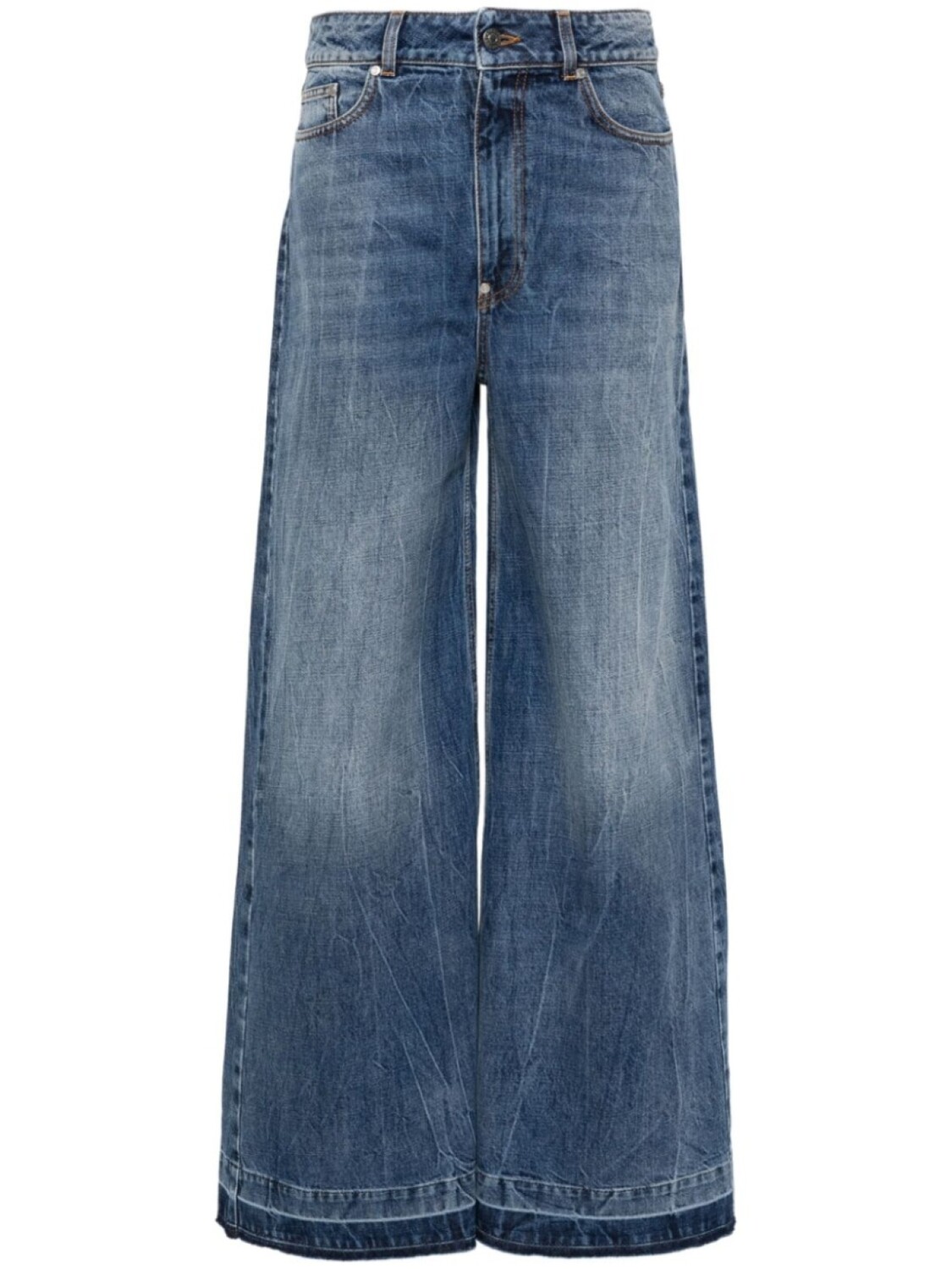 

Stella McCartney широкие джинсы, синий